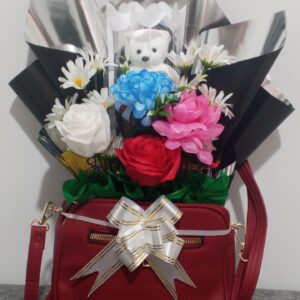 Bolso ramo de flores